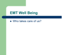 EMT Well Being - www.pccemt.org