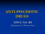 ANTI-PSYCHOTIC DRUGS