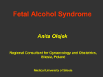Fetal Alcohol Syndrome - Assembly of European Regions