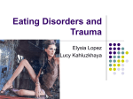 Eating Disorders and Trauma