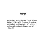 OCD - Roger Peele