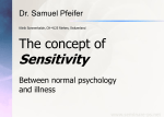 The Concepte of Sensitivity