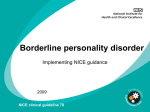 Using this template - Scottish Personality Disorder