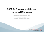 DSM-5: Trauma and Stress