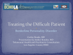 Treating the Difficult Patient