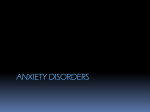 Anxiety disorders - landman