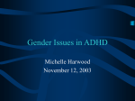 Gender Issue in ADHD