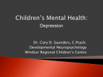 Children`s Mental Health Presentation on Depression