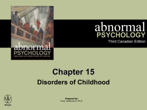 abnormal PSYCHOLOGY Third Canadian Edition