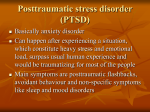 Symptoms of trauma II
