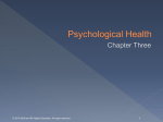 Psychological Health - McGraw Hill Higher Education