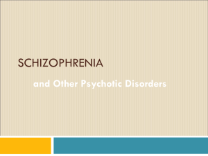 Schizophrenia