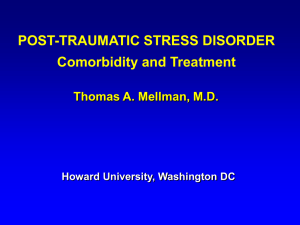 307 Post Traumatic S.. - University Psychiatry
