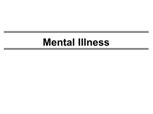 16 mental illness