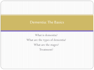 Dementia: The Basics - Harvest Health Care!