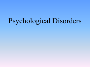 abnormal defining and labeling disorders