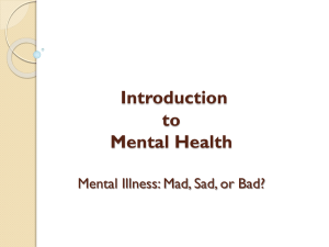 mental health - Persona Counselling
