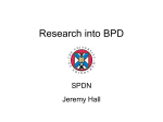Research into Borderline Personality Disorder