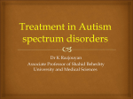 Treatment of autism