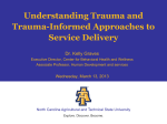 Trauma-informed approaches - Partners Ending Homelessness