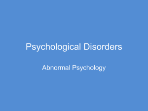 Anxiety Disorders - Psychology with Mr.Salacki