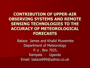 the influence of rainfall patterns on human settlement in uganda. by
