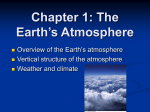 Overview of the Earth`s Atmosphere