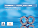 Part D – Assembler, Compiler & Interpreter