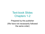 Author Slides Chap 1-2