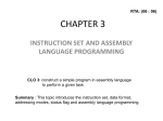 chapter3instructionsetandassemblylanguageprogramming