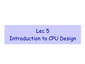 lec 5- computer organization