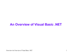 An Overview of Visual Basic .NET
