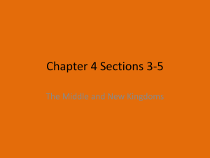 Chapter 4 Sections 2 and 3