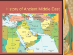 History of Ancient Middle East