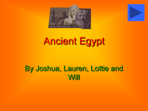 Ancient Egypt - The Pochin School