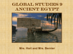 Ancient Egypt - Saugerties Central Schools