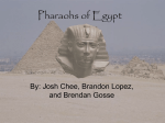 Male Pharaohs