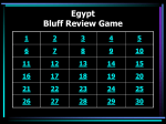 Egypt Bluff Game