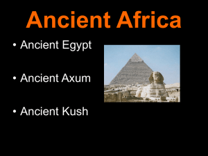 Ancient Africa - HRSBSTAFF Home Page