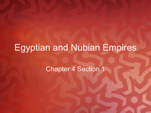 Egyptian and Nubian Empires - MrPawlowskisWorldHistoryClass