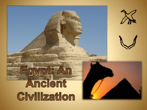 Egypt: An Ancient Civilization