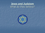 Jews and Judaism
