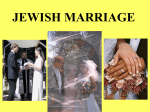 JEWISH MARRIAGE AND DIVORCE