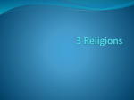 3 Religions