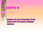 Chapter 10. Between the Two Testaments