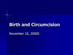 Birth and Circumcision