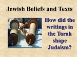 Jewish Beliefs and Texts