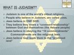 What is Judaism? - s3.amazonaws.com