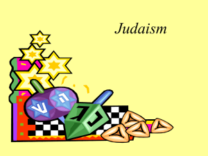 Judaism PowerPoint