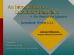 Laboratory DataMate Introduction